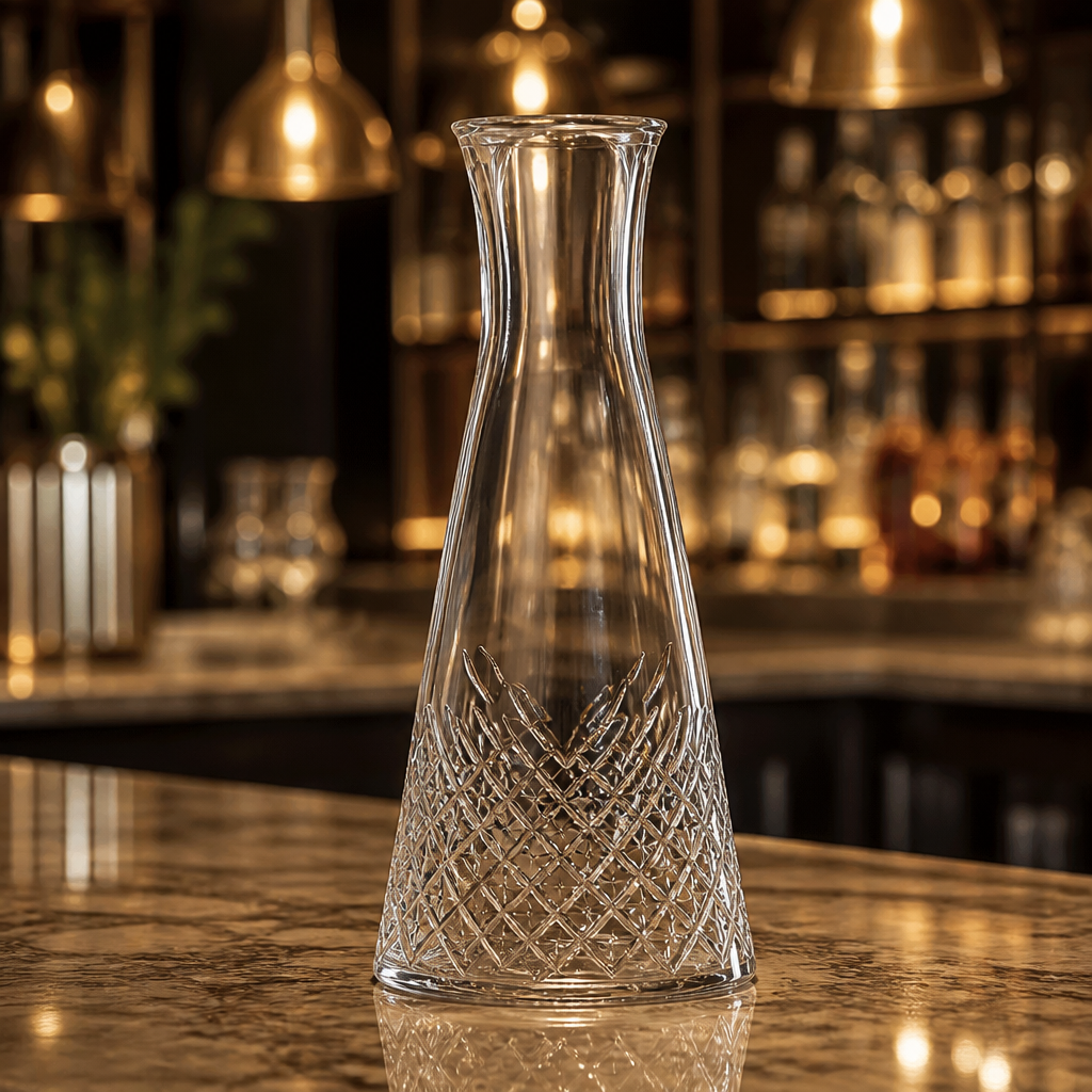 940ml Commercial Vintage Glass Carafes - 6 Pack