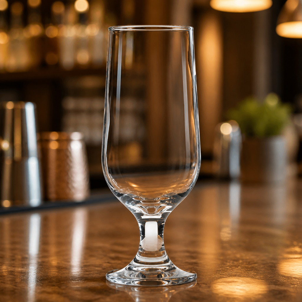 Commercial Stemmed Beer Glasses 290ml 10oz Pack of 12