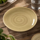 Commercial Coupe Plates 252mm Dijon Yellow - 12 Pack