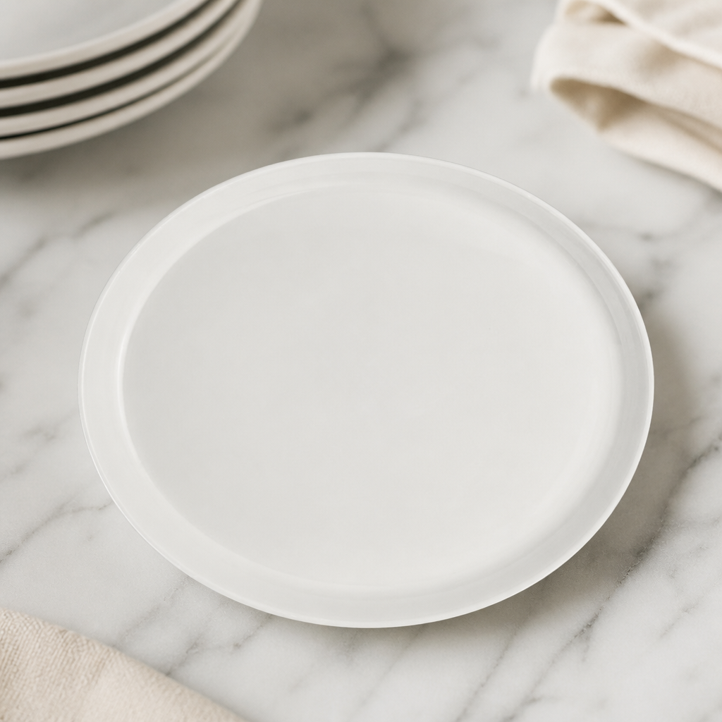 190mm Round Trays for Commercial Food Presentation - 12 Pack