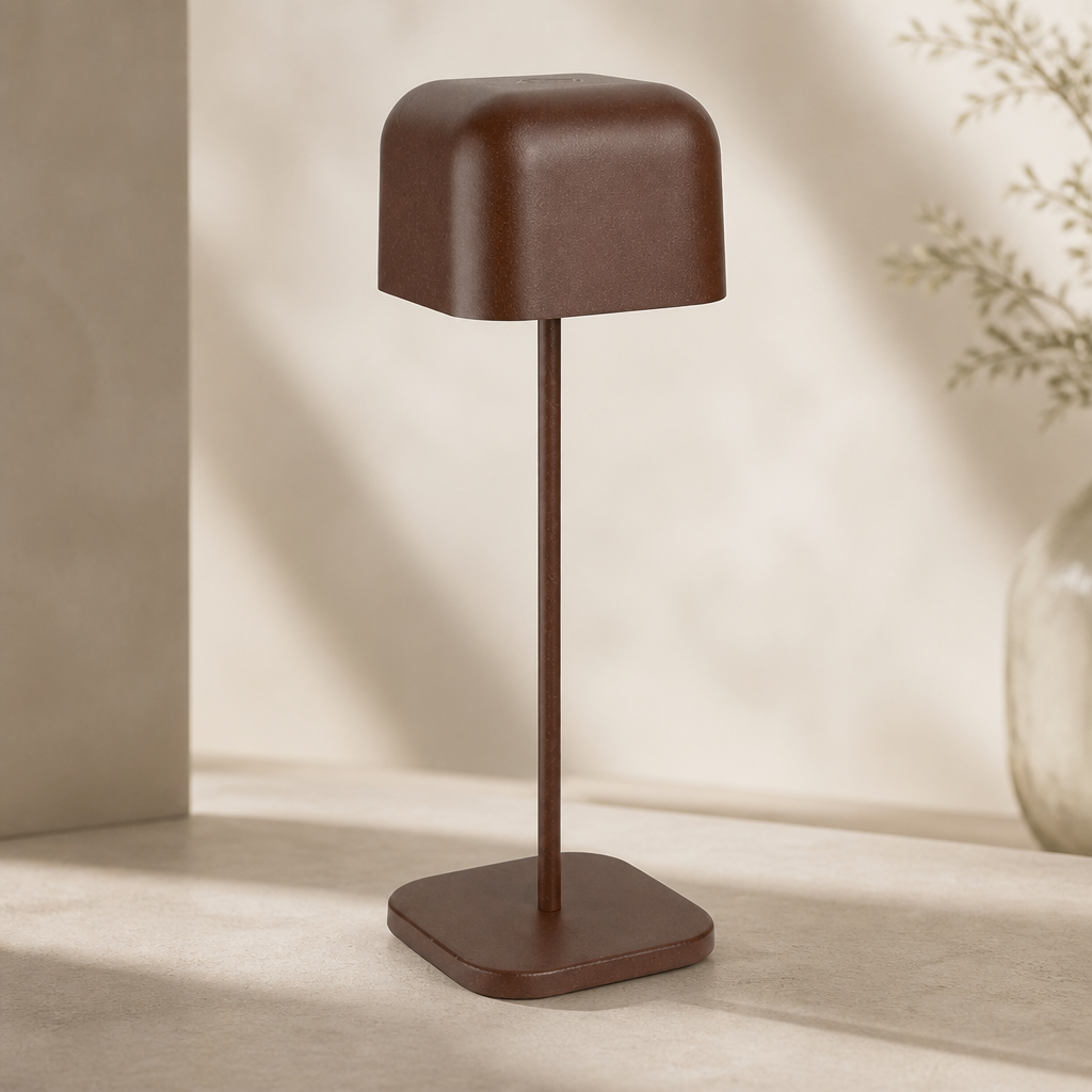 Commercial Table Lamp 300mm Cordless Aluminium Design