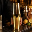 Gold Plated Cocktail Shaker Set 828ml & 532ml Commercial Use