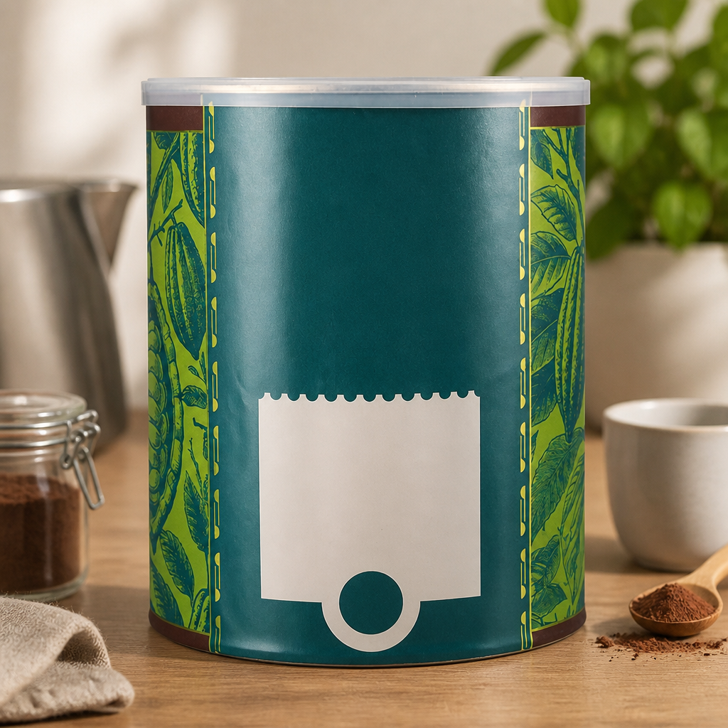 Commercial Hot Chocolate Powder 2kg Tin Fairtrade Vegan