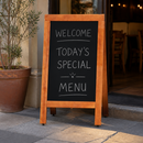 Commercial Pavement Board 1200 x 700mm Wood Framed Display