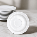 Commercial Fine China Small Saucers 127mm - 24 Pack