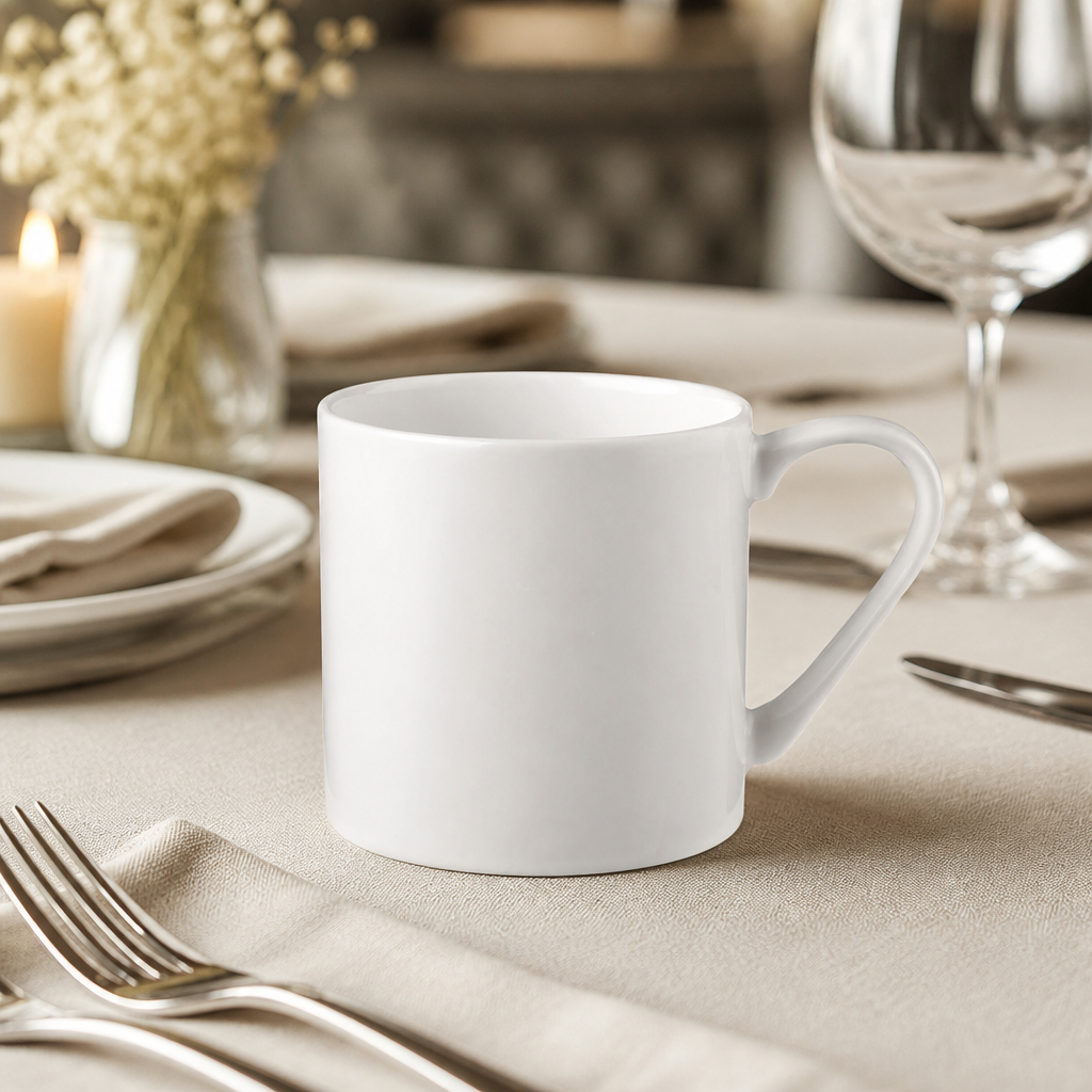 Commercial 295ml Dishwasher Safe Mugs - 6 Pack
