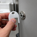 Commercial Washroom Keys 10 Pack Plastic White