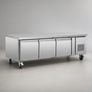 Commercial Triple Door Chef Base Counter Fridge 600L Capacity