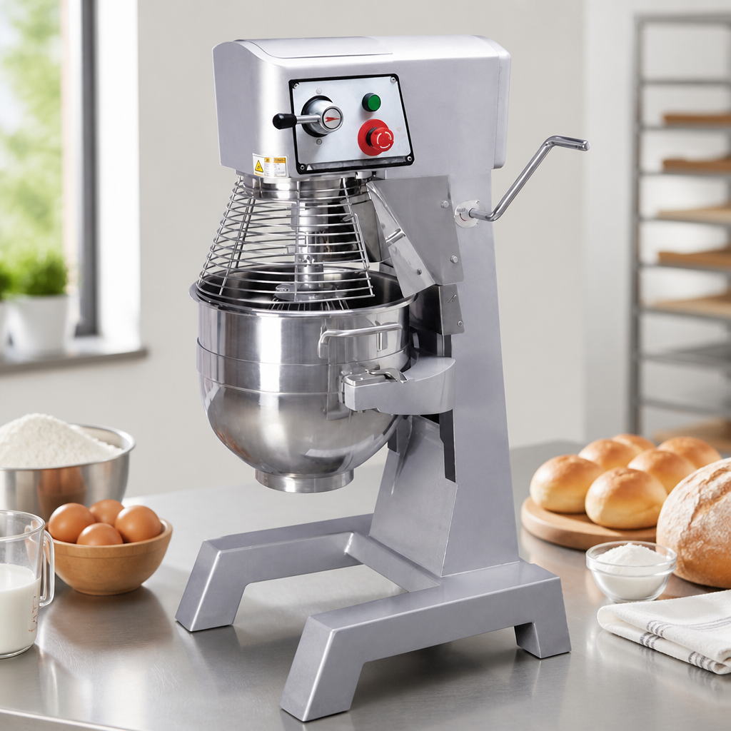 29L Commercial Planetary Stand Mixer with three speed settings