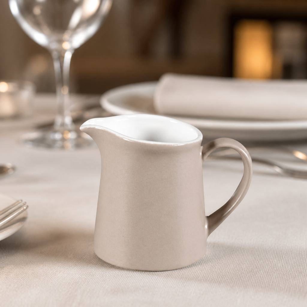 Commercial smoke grey jugs 60ml 2oz for catering service