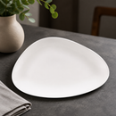 Commercial Triangular Plates White 300mm for Unique Table Settings