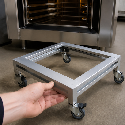 Commercial Oven Support Frame 303mm High Stainless Steel