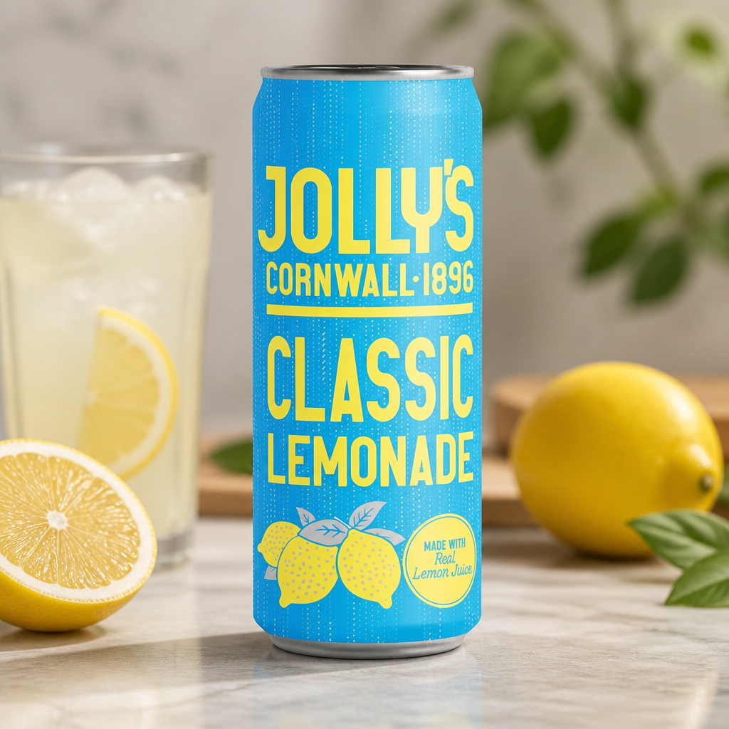 250ml Commercial Lemonade Cans - 24 Pack