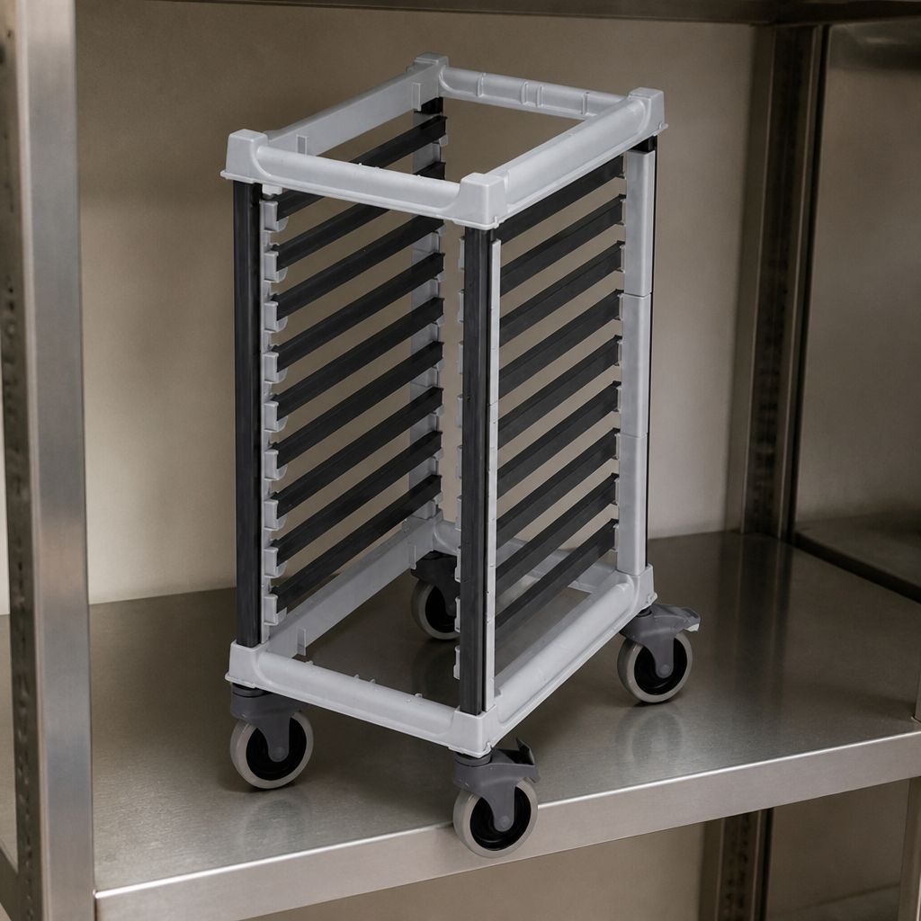 Commercial Gastronorm Trolley for 9 Tray Capacity Transport