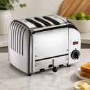 Commercial 3 Slice Vario Toaster Polished Extra Wide Slots