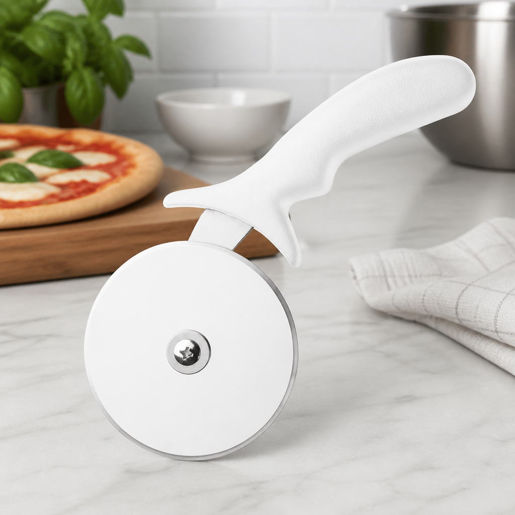 Commercial Pizza Cutter Wheel 4 Inch Ergonomic Handle