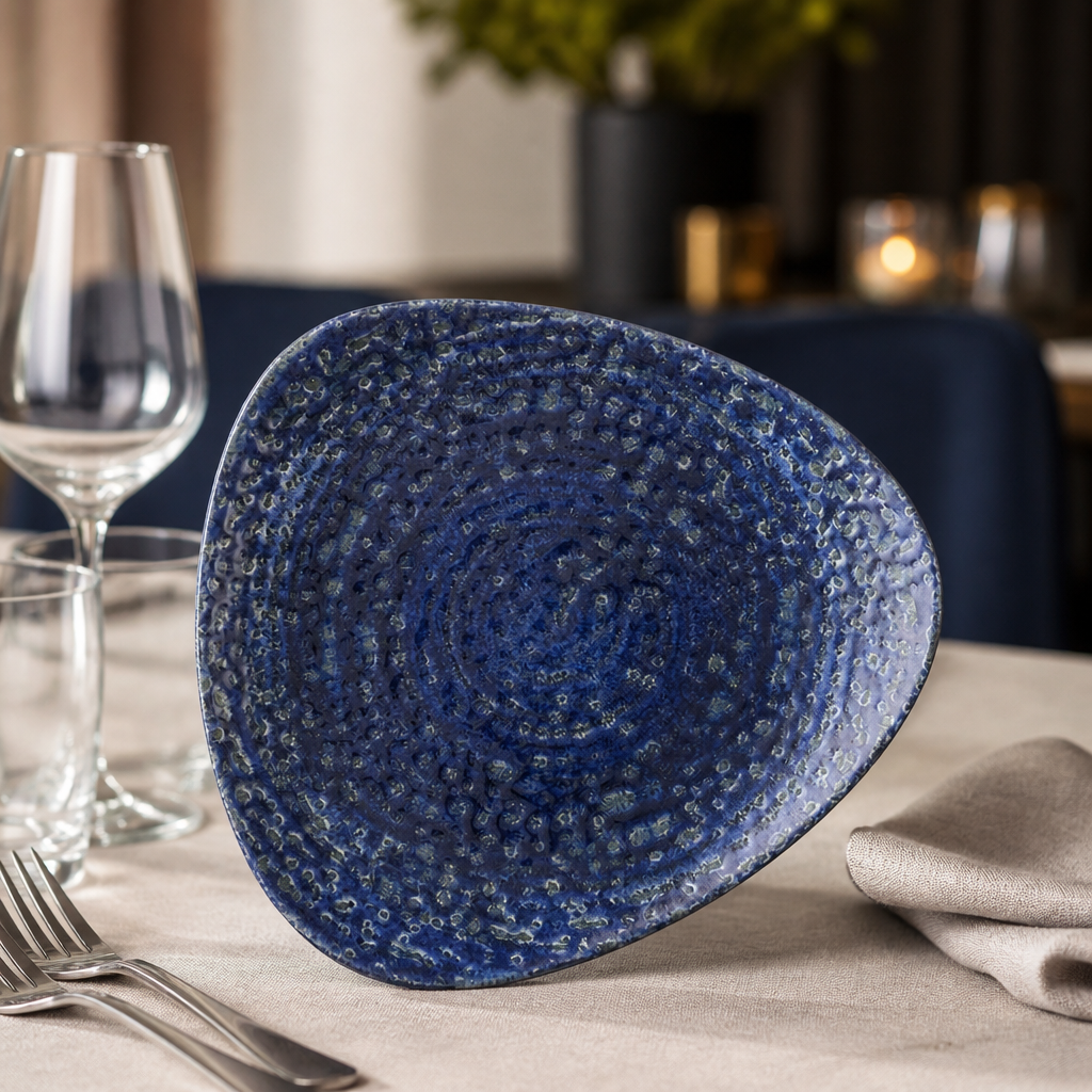 Commercial 229mm dishwasher safe plates - 12 pack