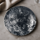 Commercial Urban Plate Black 178mm Vitrified China 12 Pack