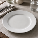 Commercial Wide Rimmed Starter Plates 202mm - 12 Pack