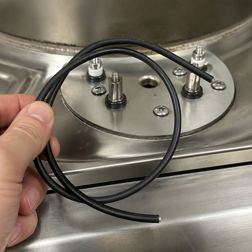 Commercial Boiling Ring Supply Cable for 600 Series Units