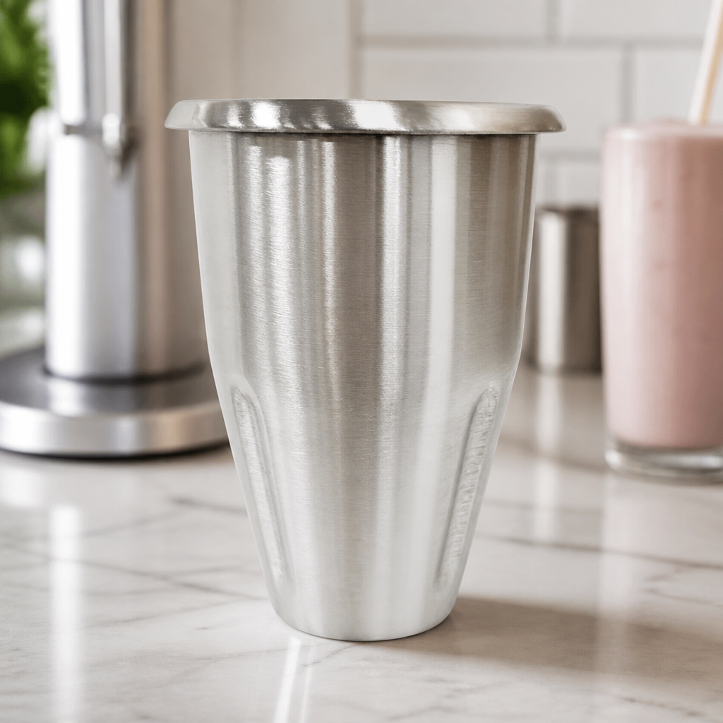 Commercial Milkshake Mixer Cup 1L Stainless Steel Parts