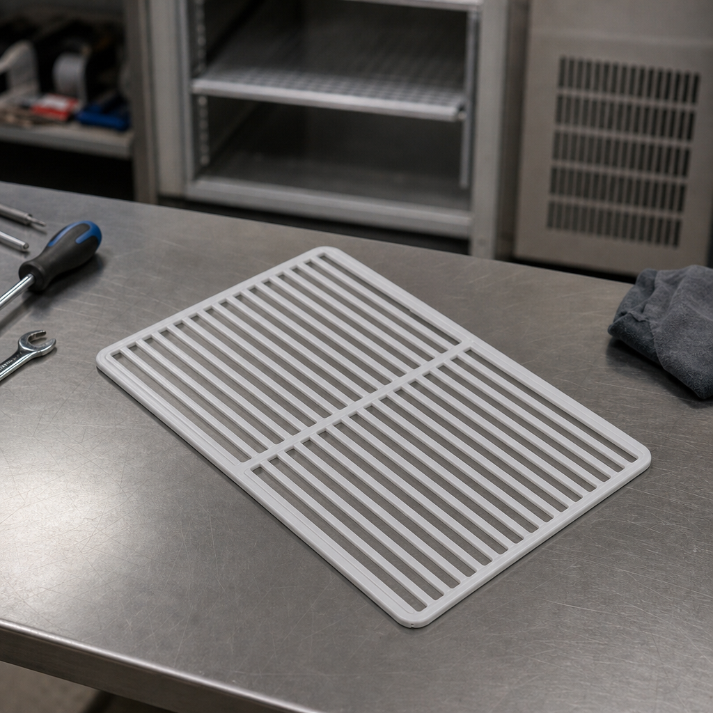 Commercial Counter Fridge Floor Protector Shelf 265x420mm