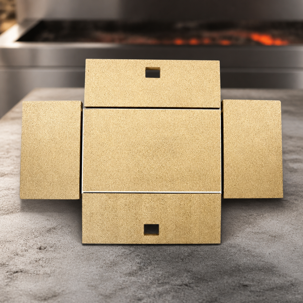 Commercial Konro Grill Replacement Tiles 30x984mm Beige