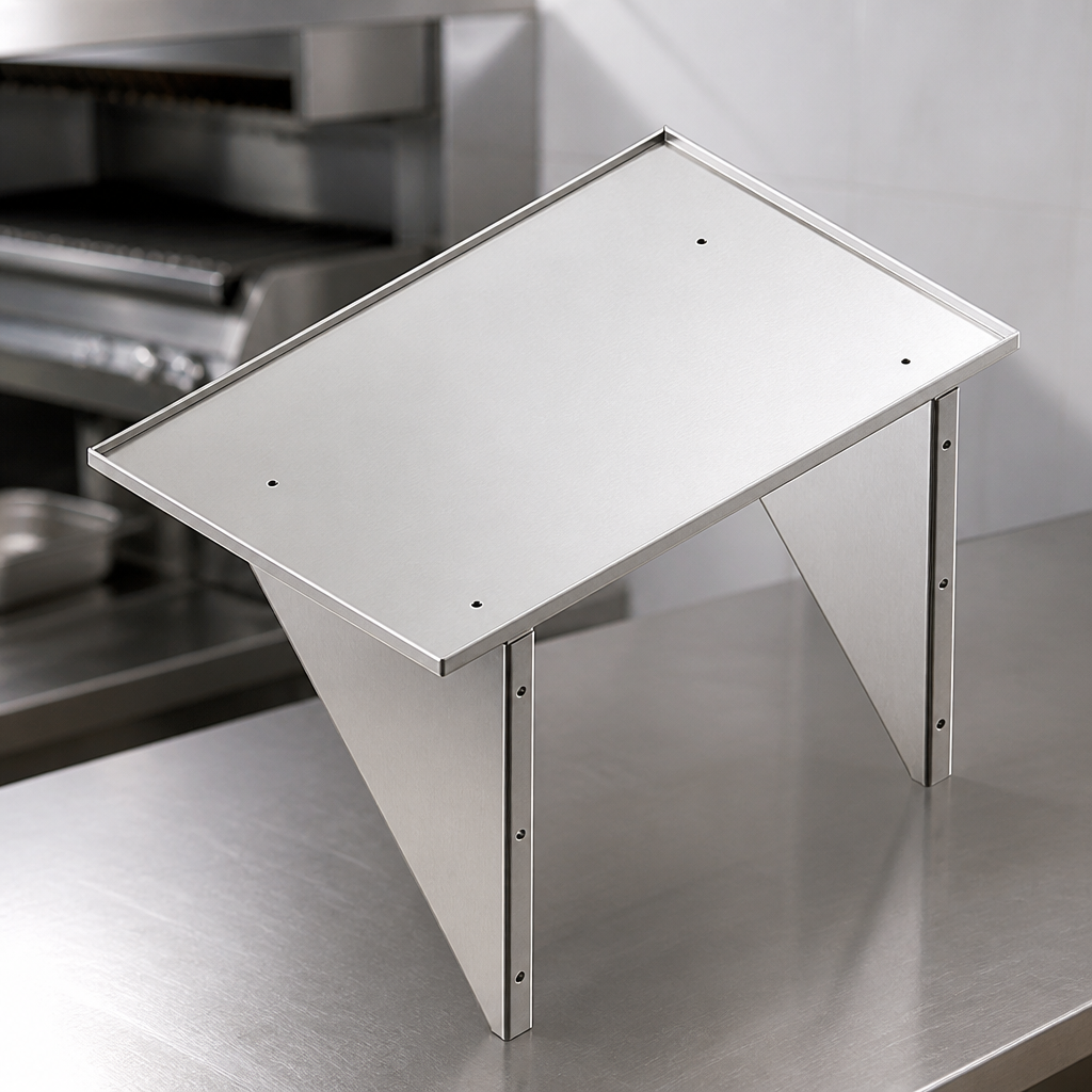 Commercial Wall Shelf for Salamander Grill 1kg Capacity