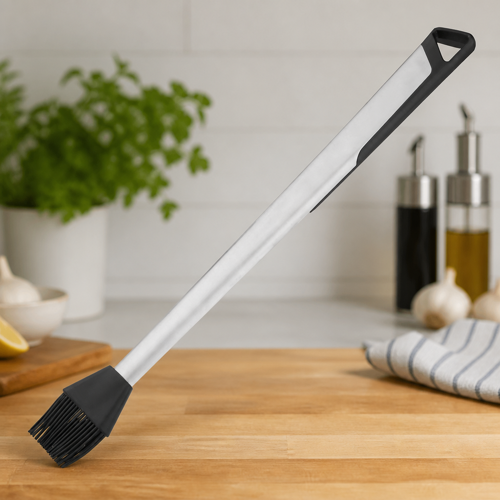Commercial Silicone BBQ Basting Brush 456x63mm Dishwasher Safe