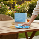 Premium Compostable Cloths Made from 100% Viscose Fibres - Pack of 50 for Hygienic Cleaning