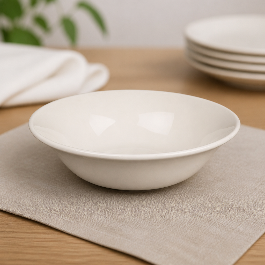 Commercial 150mm Ivory Oatmeal Bowls - 12 Pack