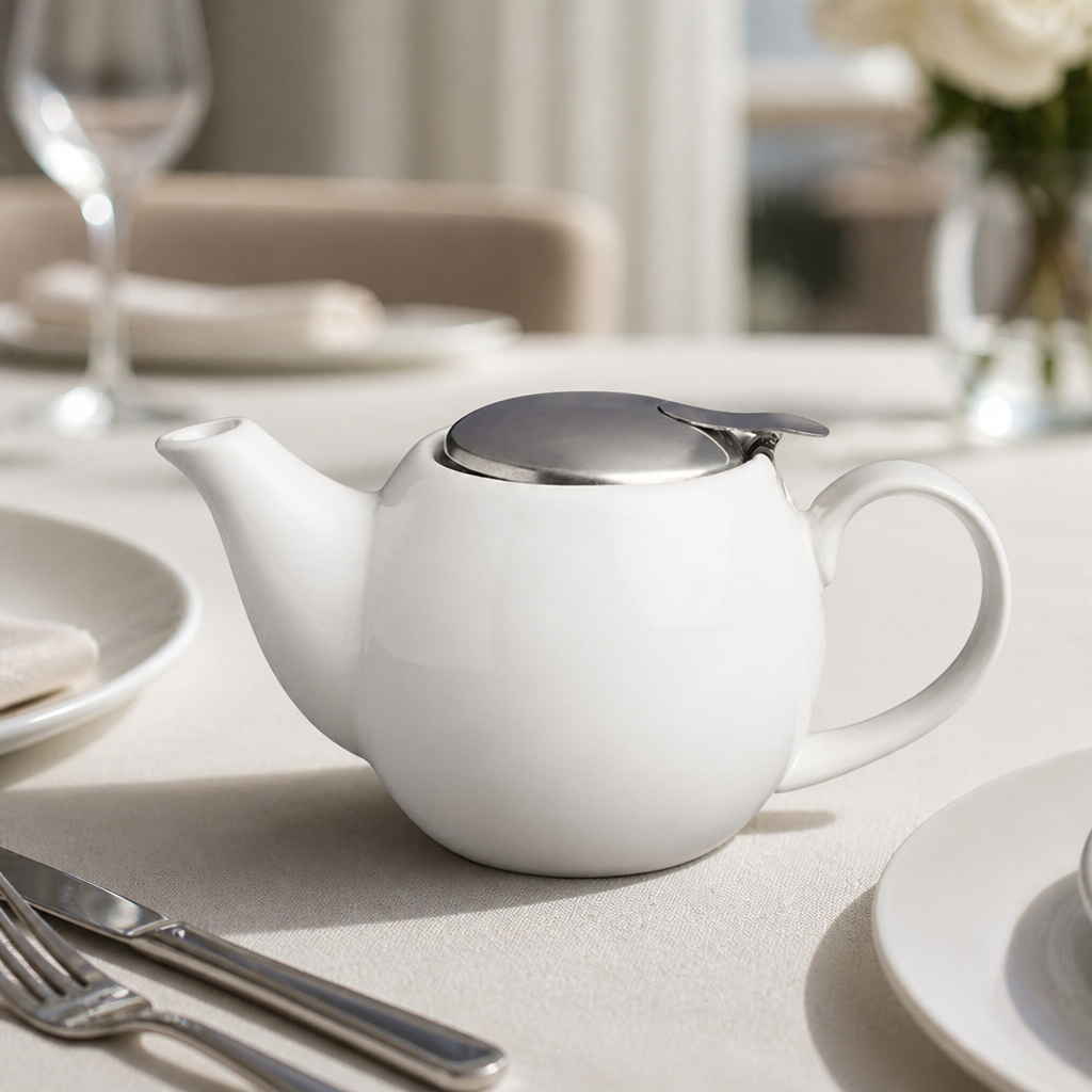 Commercial 510ml teapot with removable filter