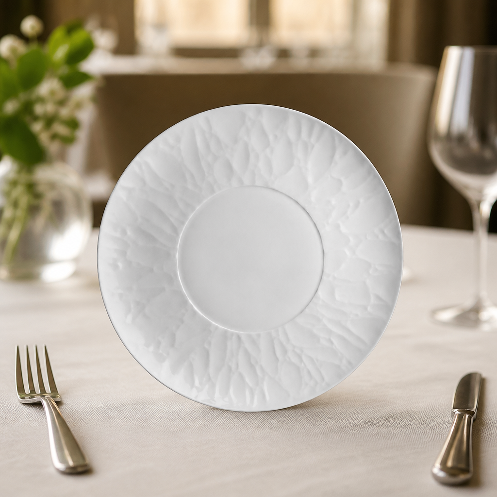 Commercial Porcelain Plates 279mm Well 12 Pack