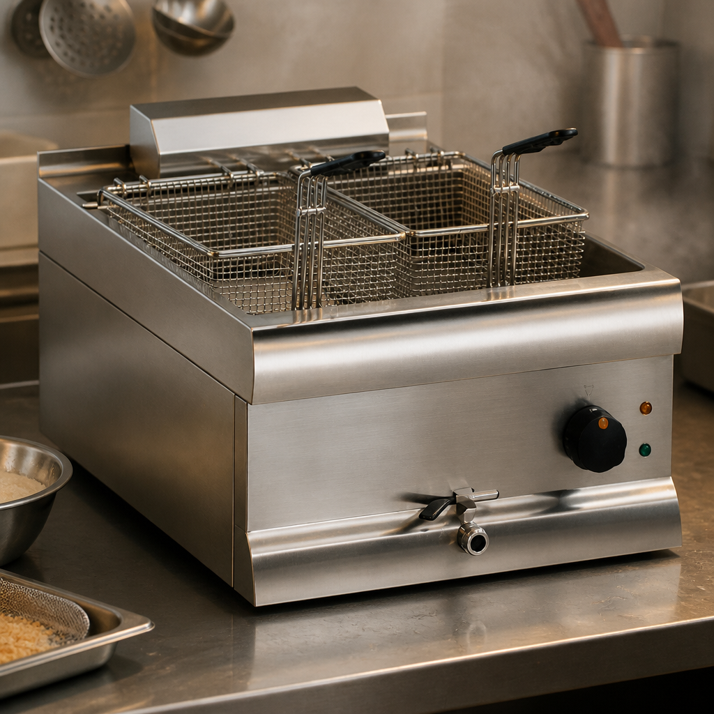 15Ltr Countertop Electric Fryer for commercial use