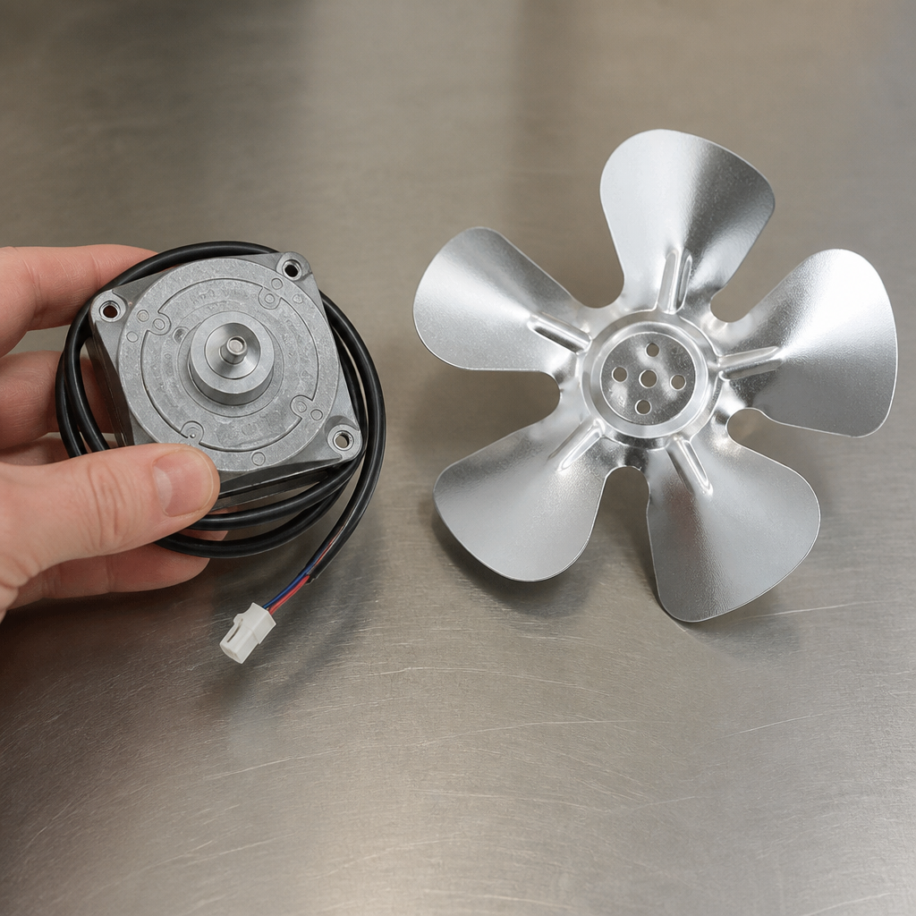 Commercial condenser fan for blast chiller parts 430g