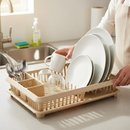Premium Plastic Dish Drainer for Efficient Kitchen Drying and Organization - High-Quality Professional Grade for Industrial and Commercial Applicat...