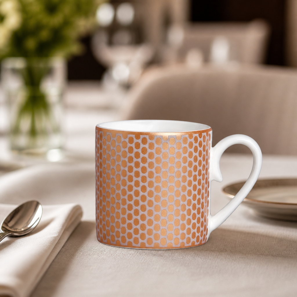 Commercial Bone China Coffee Can Coupe 100ml 12 Pack