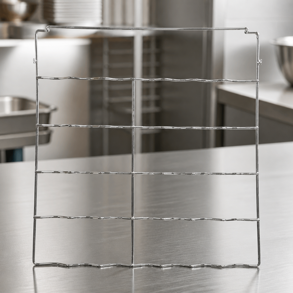 Commercial Wine Cooler Middle Shelf 25cm High Chrome