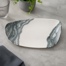 Commercial Black Chefs Plates 300 x 178mm - 12 Pack