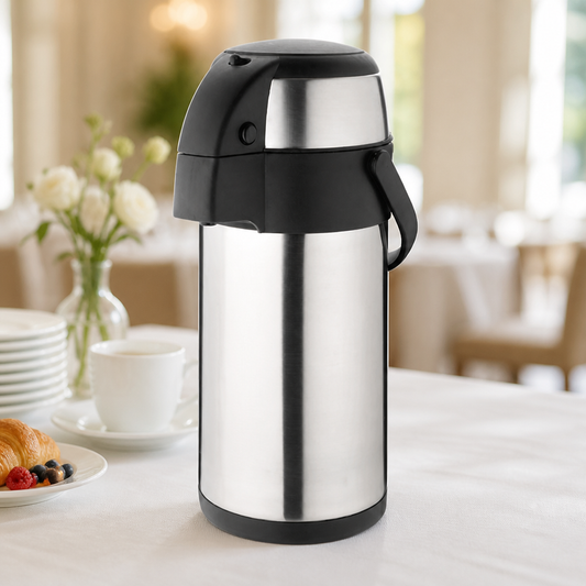 3L Commercial Pump Action Airpot for hot and cold drinks