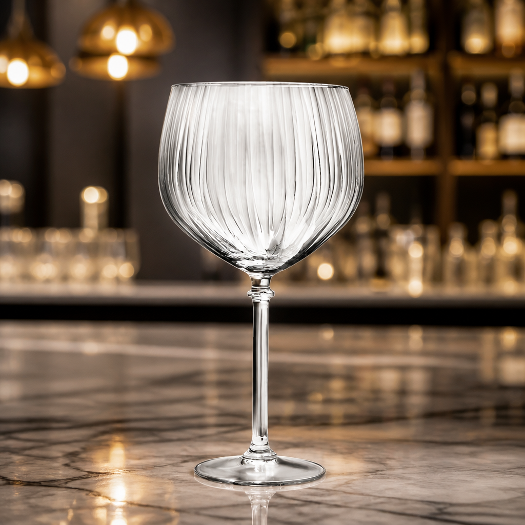 Commercial Gin Glasses 650ml Vintage Style 6 Pack