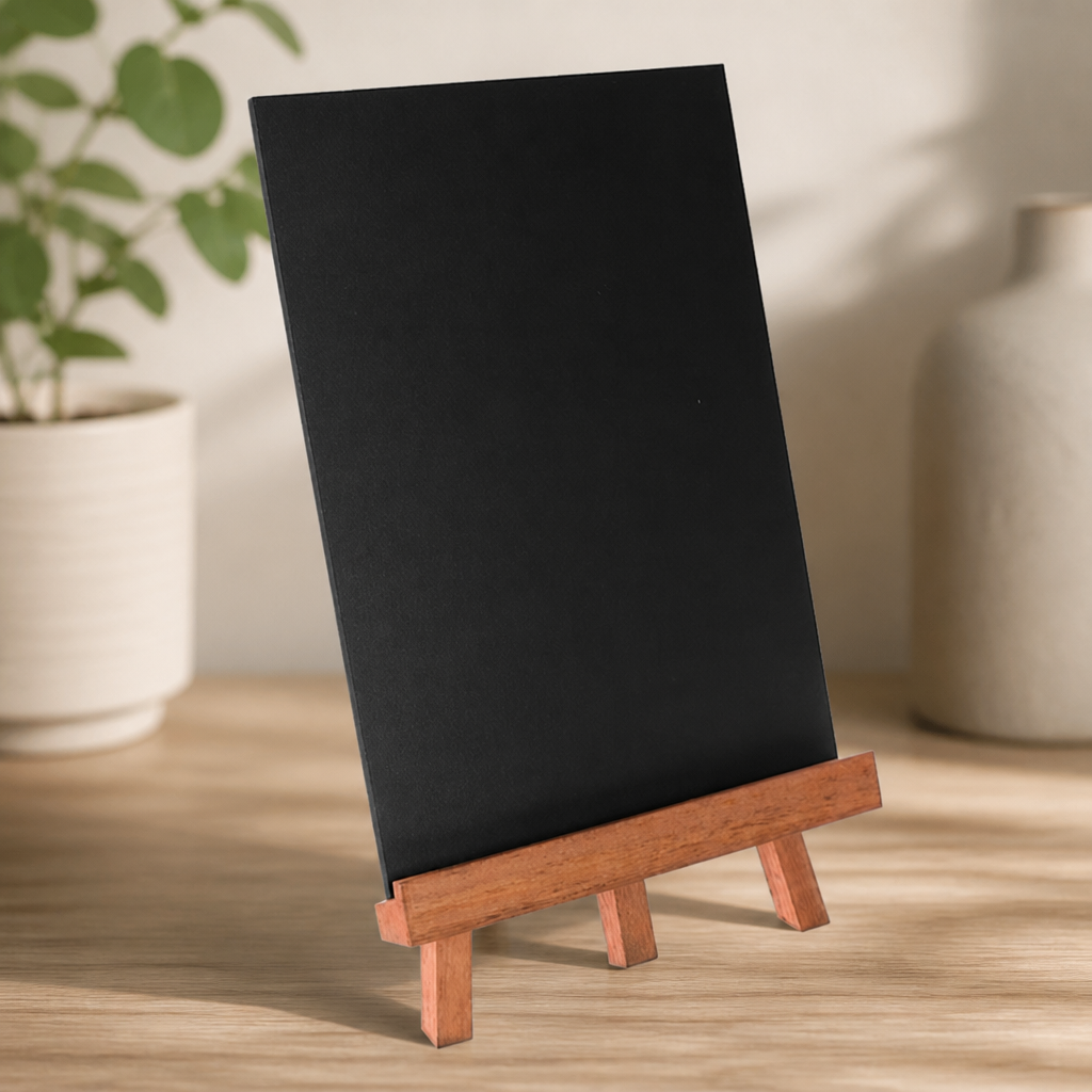 Tabletop Blackboard Foamex Easel Board for Menus