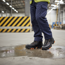 Premium Wide Fit Safety Boot S3 SRC with Optimal Shock Absorption and Climate Control in Sizes 4-15