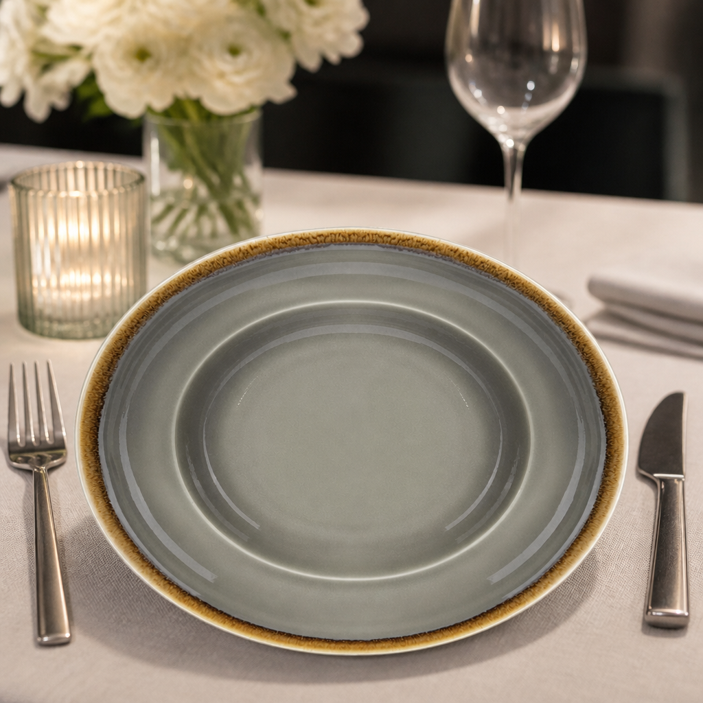 Commercial Porcelain Pasta Bowls 250mm 340ml 4 Pack