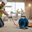 Premium Heavy Duty 240V Cable Reel with 25M Extension Lead for Electrical Applications