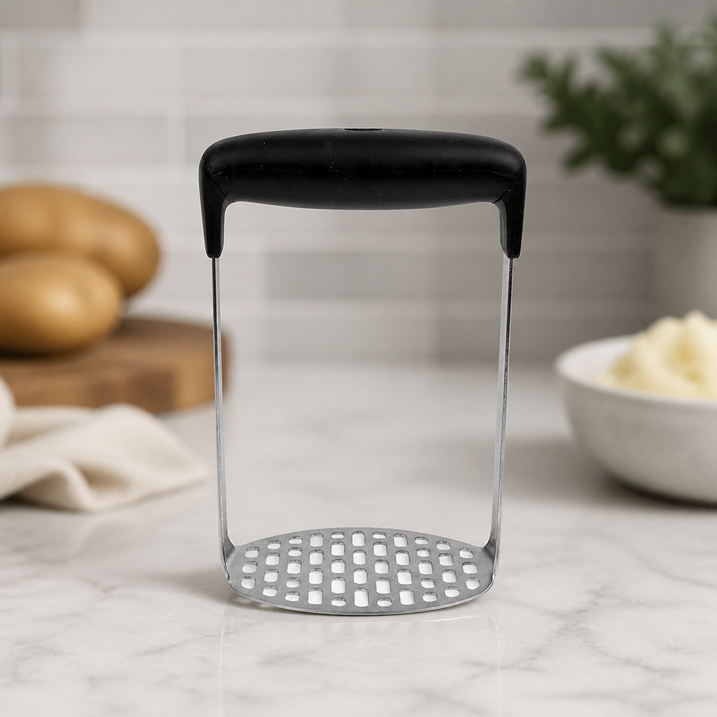 Commercial Stainless Steel Potato Masher for Busy Kitchens