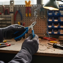 Premium Long Nose Pliers - Forged Carbon Steel, Induction Hardened Cutting Edges, PVC Dipped Handles for Enhanced Grip and Durability