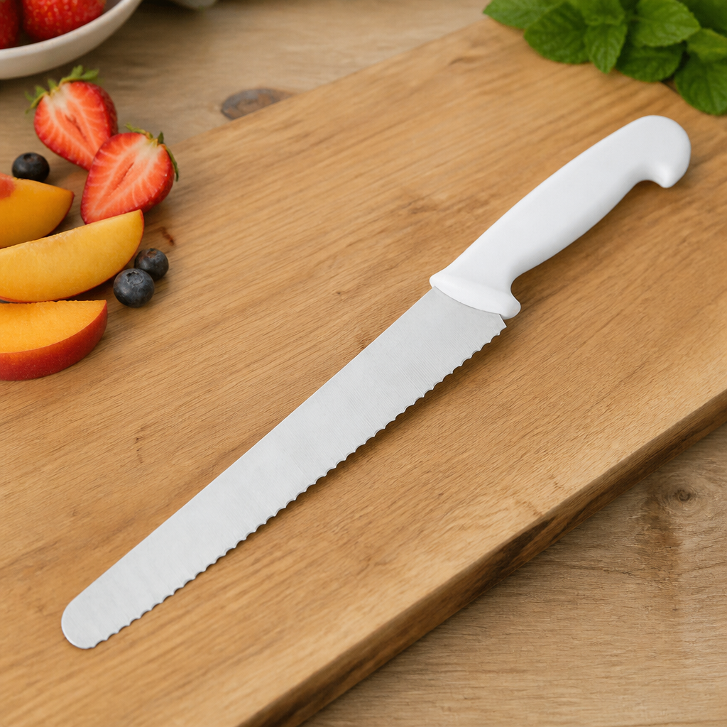 25.4cm Commercial Serrated Pastry Knife with Ergonomic Handle