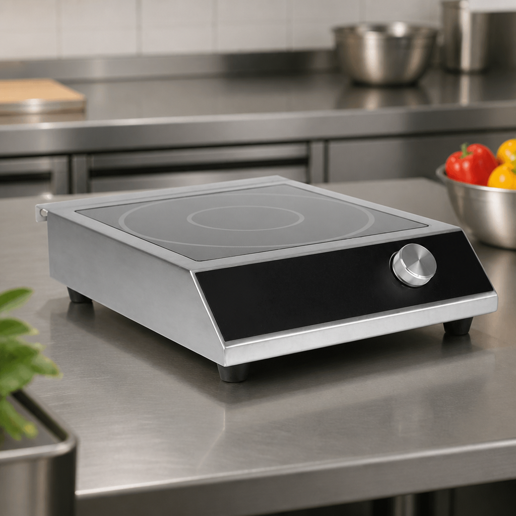 3kW Commercial Induction Hob with 26 Power Settings