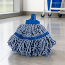 Mini Mop Head Blue Socket Compatible with Interchangeable Handle